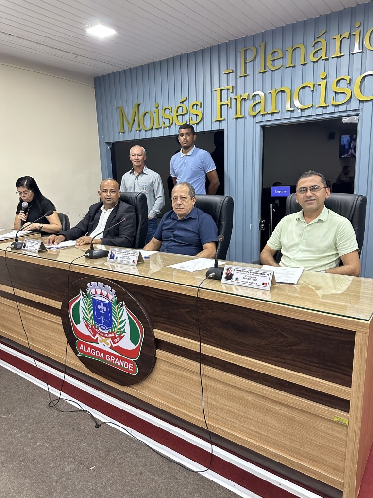 1ª Sessão Ordinária do 2º Período Legislativo do ano de 2025 da Câmara Municipal de Alagoa Grande