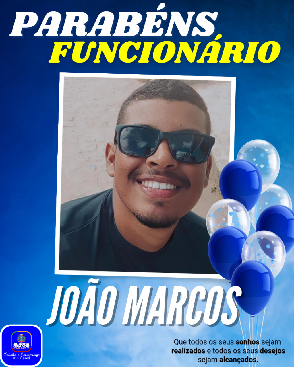 Feliz Aniversário João Marcos​